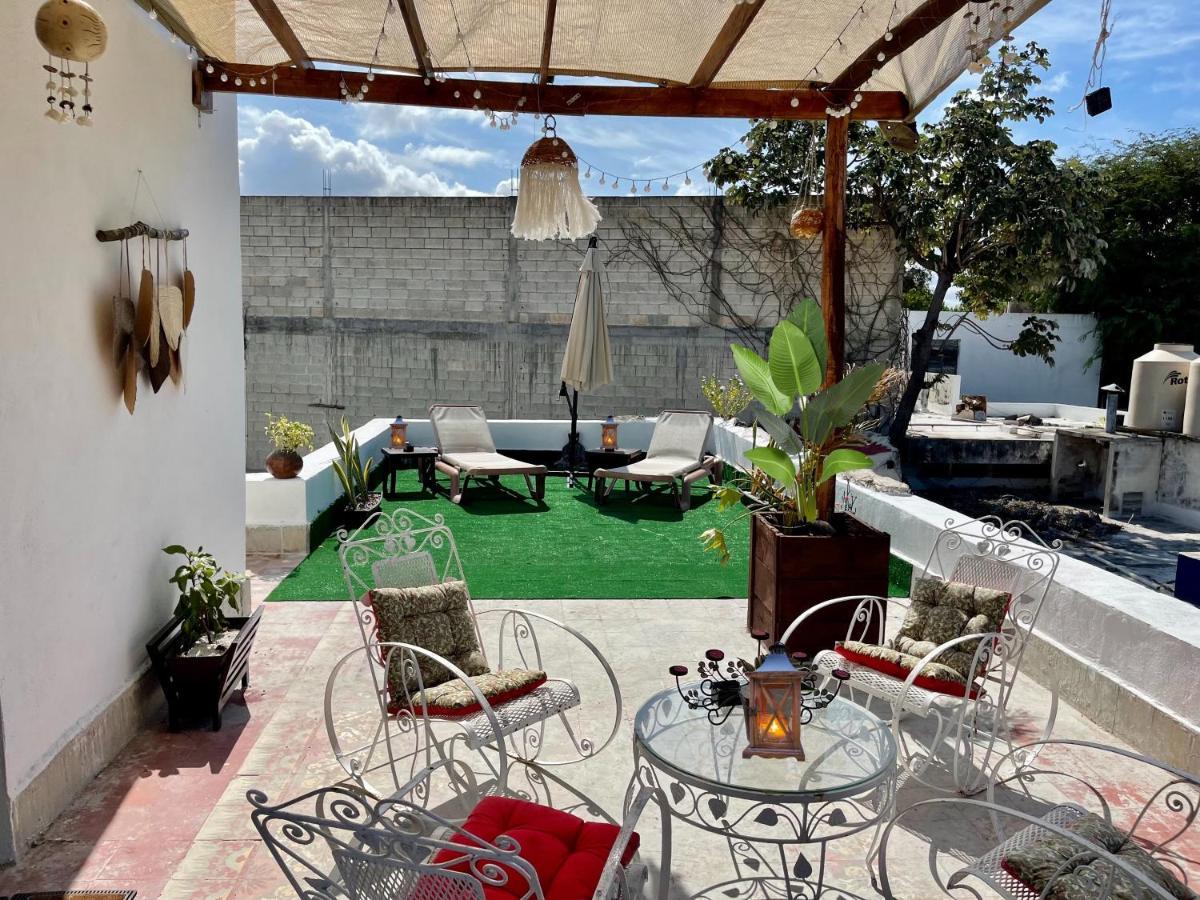 Appartamento La Casa Del Colibri Campeche Esterno foto