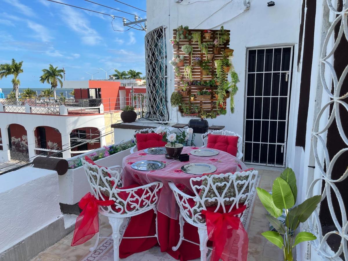 Appartamento La Casa Del Colibri Campeche Esterno foto
